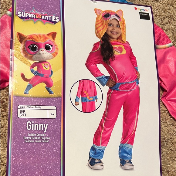 Disney Super Kitties Pink and Blue Costume for Kids - Picture 1 of 6